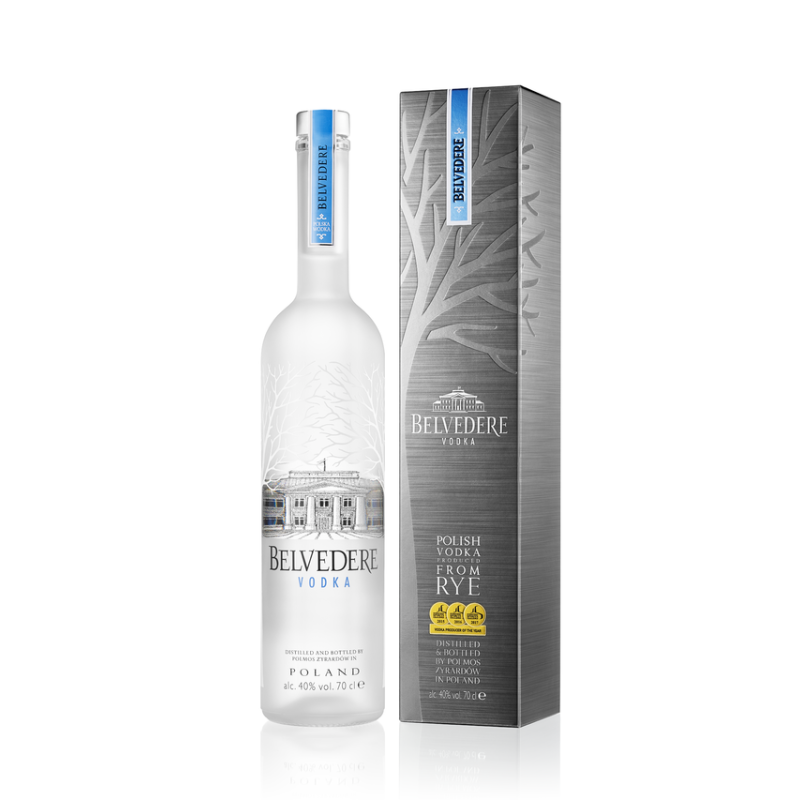 Vodka Belvedere Pure Institutional Gift Box 0,7l w kartoniku